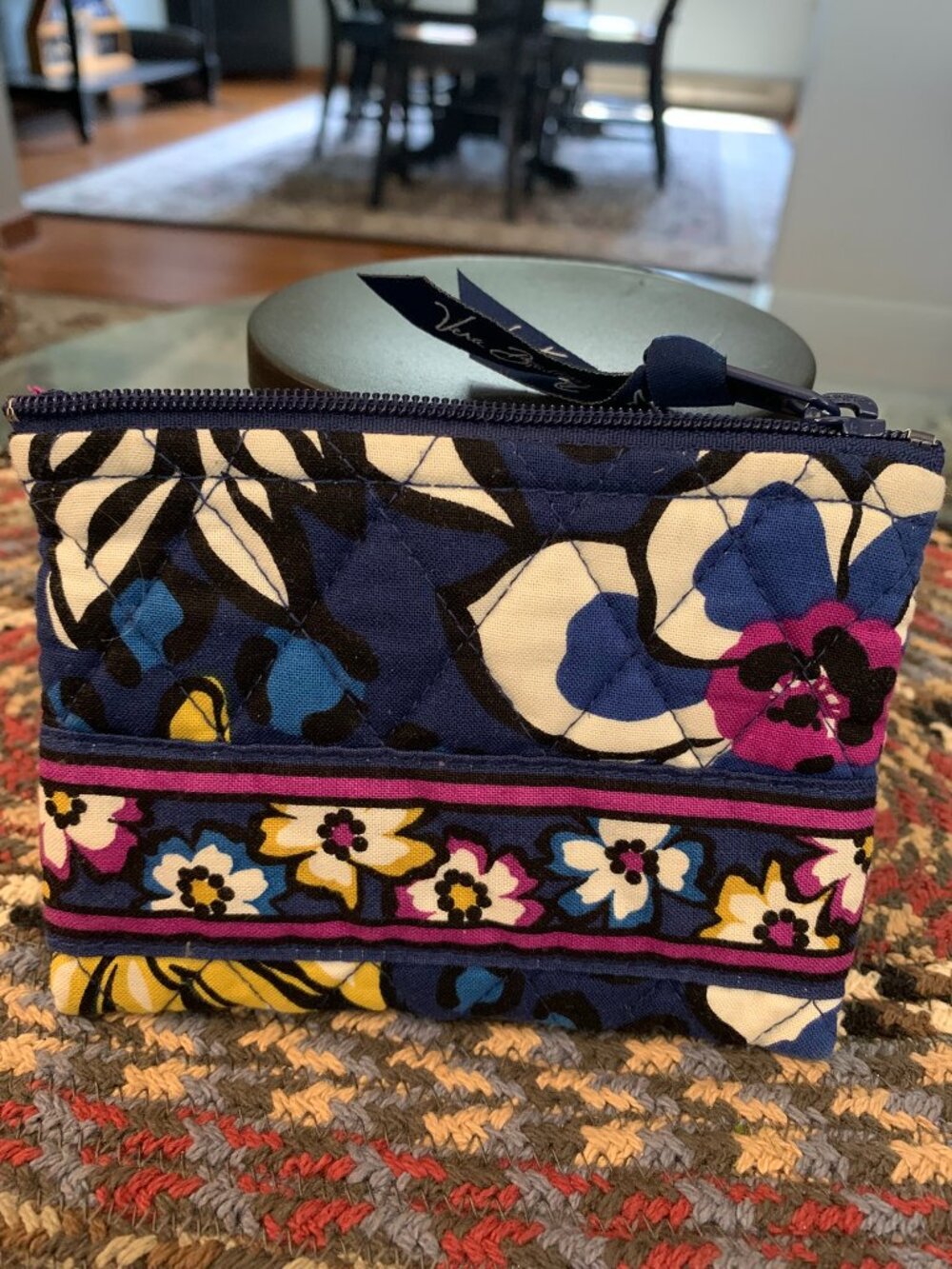 Vera Bradley Coin Purse in African Violet Wallet Case